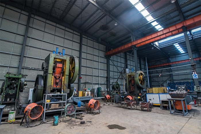 兴义网架配件-锥头加工车间